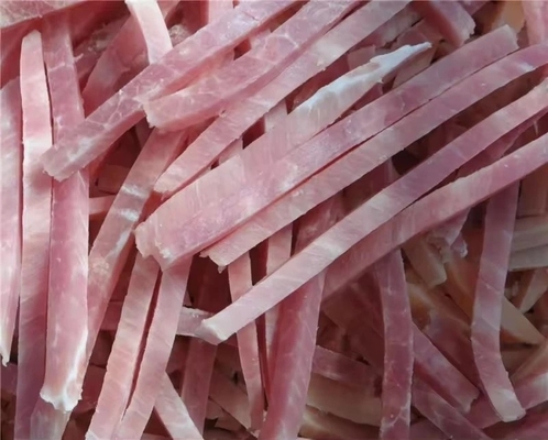 Máquina de cortar tiras de carne de pollo de pecho eléctrica de 500 kg para procesamiento de carne