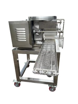Máquina de recubrimiento de batería de anillos de cebolla de almidón de pollo de 380V para procesamiento térmico