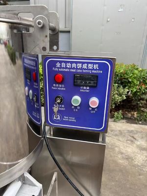 Presión automática de hamburguesas para la producción de hamburguesas grandes