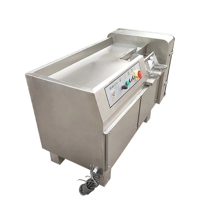 Máquina de corte de carne de acero inoxidable de procesamiento térmico para queso de pollo y carne de cerdo