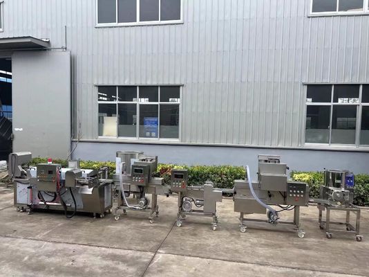 Procesamiento térmico Máquina automática de moldeado de hamburguesas para equipos de la industria alimentaria