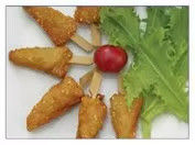 Procesamiento térmico Nuggets de pollo máquina de comisión para hamburguesas y producción