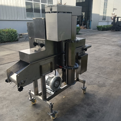 Proceso de molino de carne Proceso térmico Máquina automática de recubrimiento de salvado de leche fresca