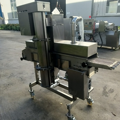 Proceso de molino de carne Proceso térmico Máquina automática de recubrimiento de salvado de leche fresca