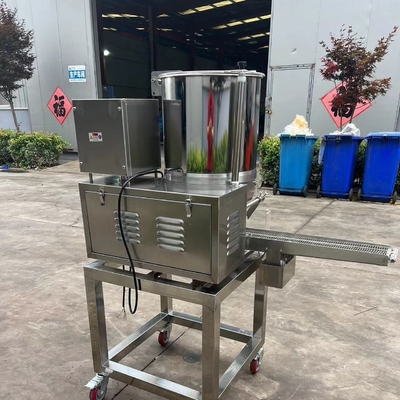 Maquinaria para moler carne comercial congelada de hachís y patatas marrones con y 380V de voltaje