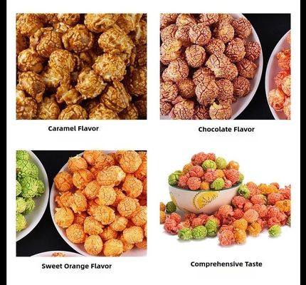 Mezcladora de cocina para palomitas de maíz de acero inoxidable industrial electromagnética
