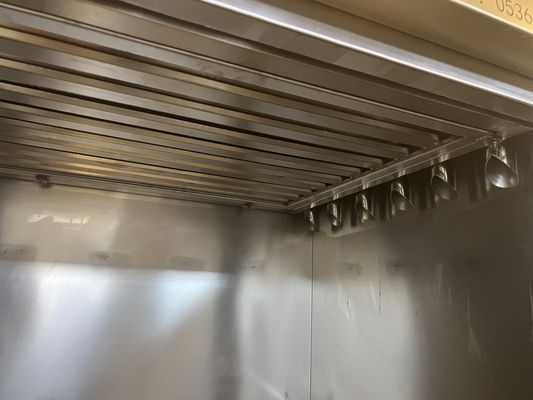 Fumador comercial de acero inoxidable intenso para la máquina de fumigación en el procesamiento de carne