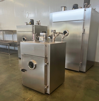 Control de botón Mod Fumador comercial de pescado para plantas de procesamiento de carne a gran escala