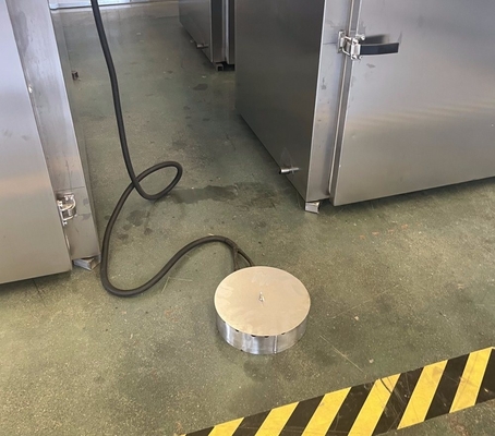 Control de botón Mod Fumador comercial de pescado para plantas de procesamiento de carne a gran escala