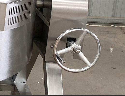 Máquina de mezclas de cocina de calentamiento por vapor de acero inoxidable para cocinar con azúcar y hervir con voltaje de 380 V