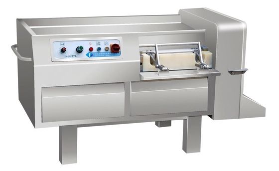 Máquina de corte de carne con corte de carne totalmente automático y cuchillas de acero inoxidable