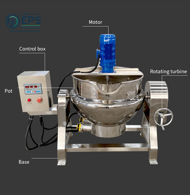 Máquina de mezclador de alimentos con aceite térmico personalizado para caldera eléctrica