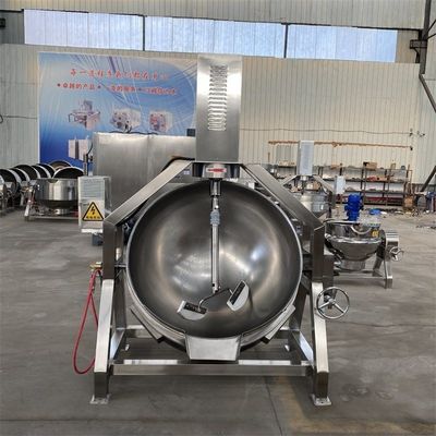 Máquina de cocinar mezcladora Sanitaria Agitador de acero inoxidable Cocina Cocina Mezcladora de caldera