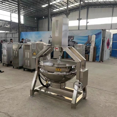 Máquina de mezclar cocinas con agitación de múltiples garras para cocinar con capas cubiertas y agitador de GLP