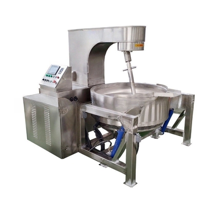 Patio de cocción industrial de pasta de dátil máquina de calderas jarabe de caramelo olla de cocción automática