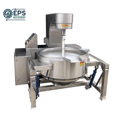 1200*900*900 Sanitary Acero inoxidable calefacción de gas agitado chaleco con chaleco olla de cocina