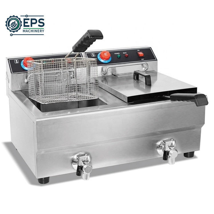 2.5L Control de botón Snack Food máquina de freír rosquillas francesas para rosquillas perfectamente fritas