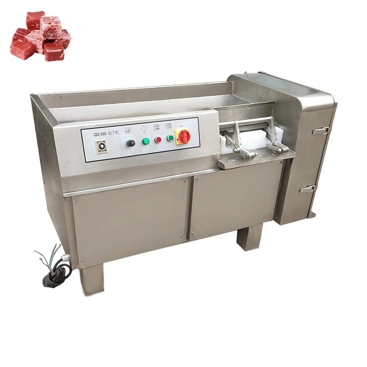 Dicer de carne de acero inoxidable para corte automático de carne fresca y congelada