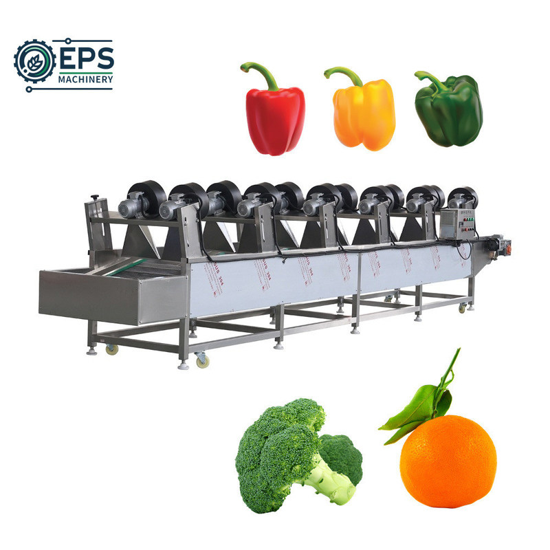 Lavadora y deshidratadora de corriente de Eddy para ensalada de soja y frutas y verduras