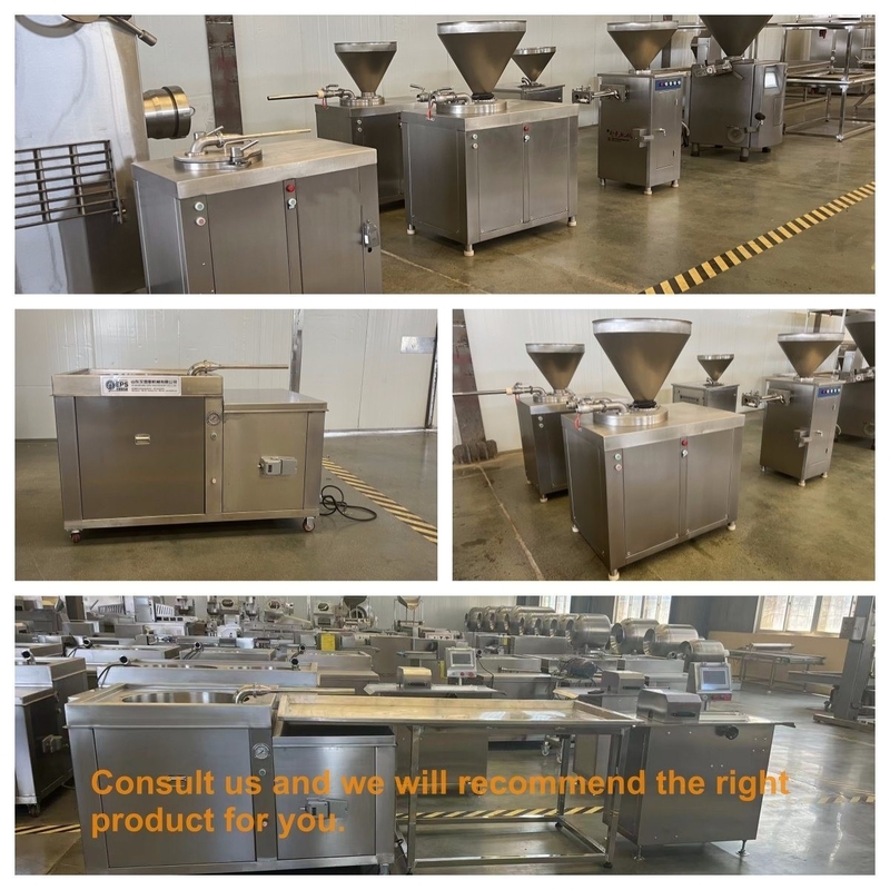 Máquina automática de fabricación de salchichas para necesidades de producción de gran capacidad