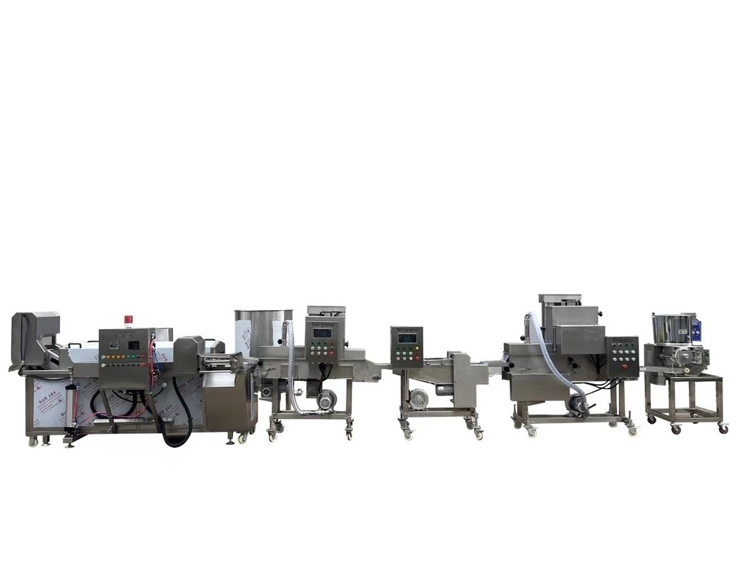 Molino de carne y voltaje de 380 V para la batería automática de tempura en el procesamiento de carne