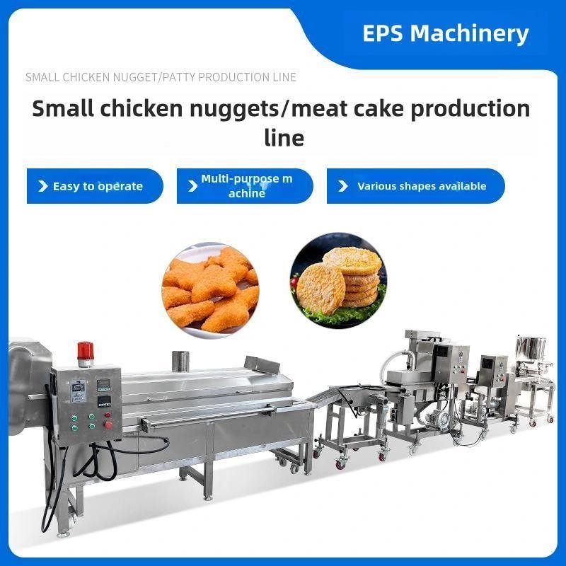 Máquina automática de moldeado de hamburguesas para la producción personalizada